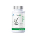 TIENS Spirulina Capsules bottle, 100 capsules natural spirulina powder dietary supplement – front view