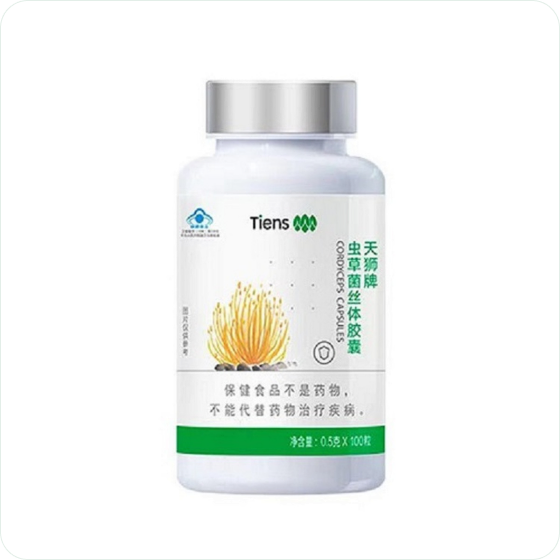 TIENS Cordyceps Mycelium Capsules product image